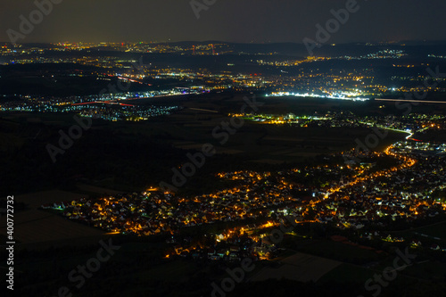 Nachtaufnahme, Breitenstein, Schwäbische Alb, Baden-Württemberg