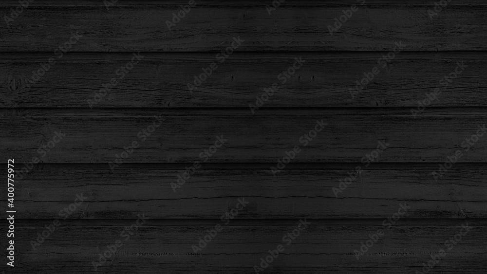 Fototapeta premium old black grey rustic dark wooden texture - wood background