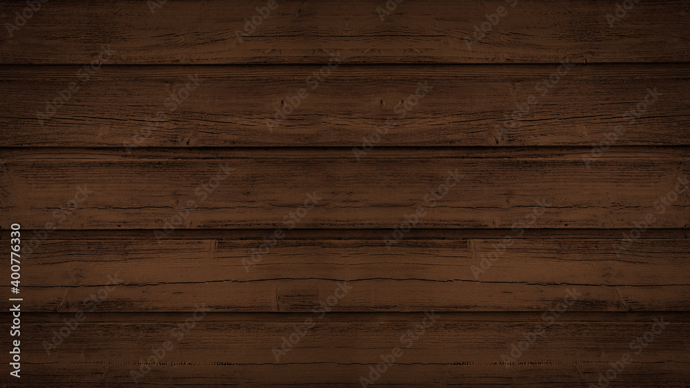 Fototapeta premium old brown rustic dark grunge wooden texture - wood background banner