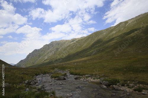 Elevit plateau and Taş bridges, Kaçkar mountains. photo