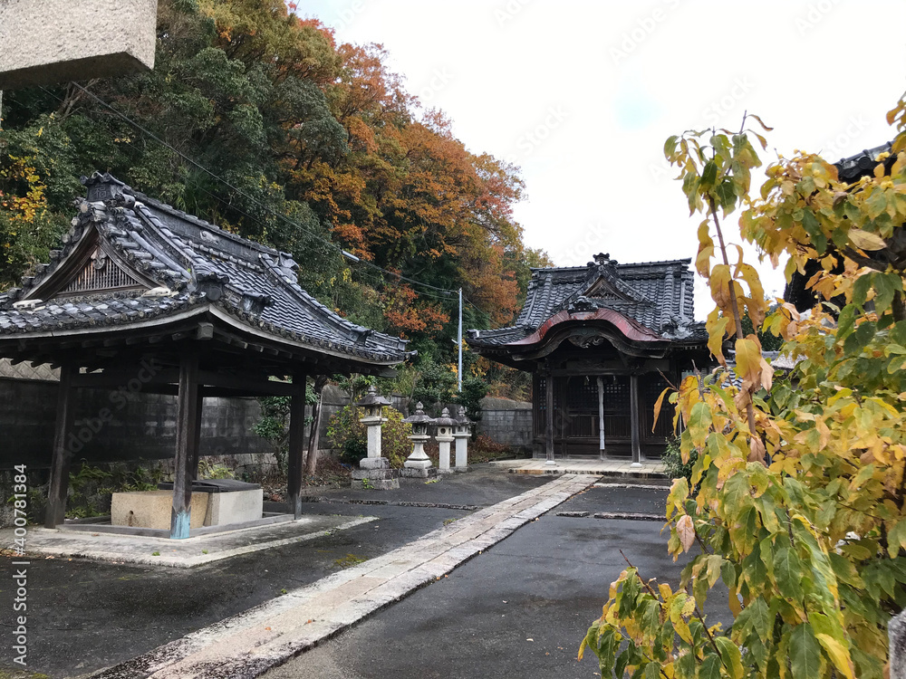 Japanese Temple in the Morning