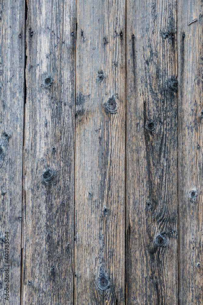 Naklejka premium Bretterwand