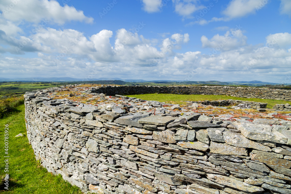 Knockdrum hill-top circular stone fort