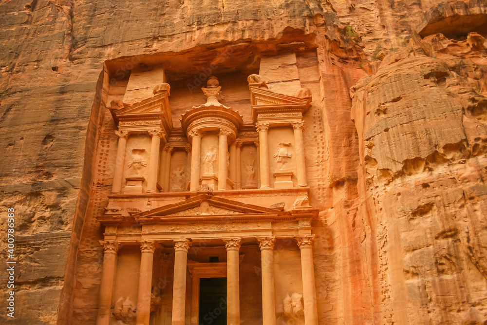 Ad Deir in ancient city Petra, Jordan