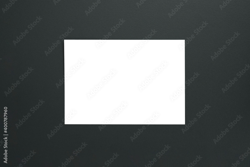 White empty blank on grey textured background to replace your design White empty blank on grey textured background to replace your design