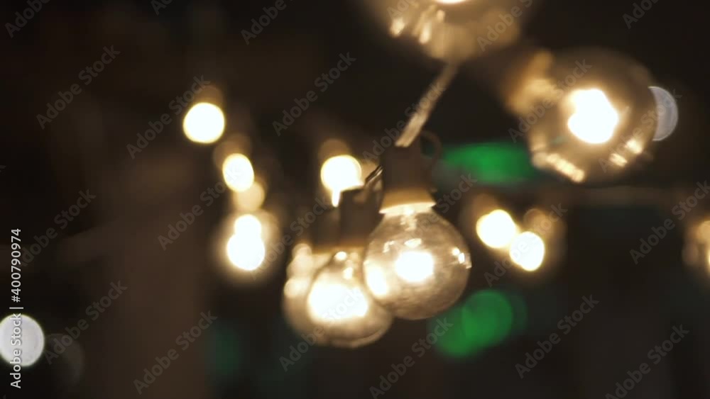 Guirlande d'ampoules 