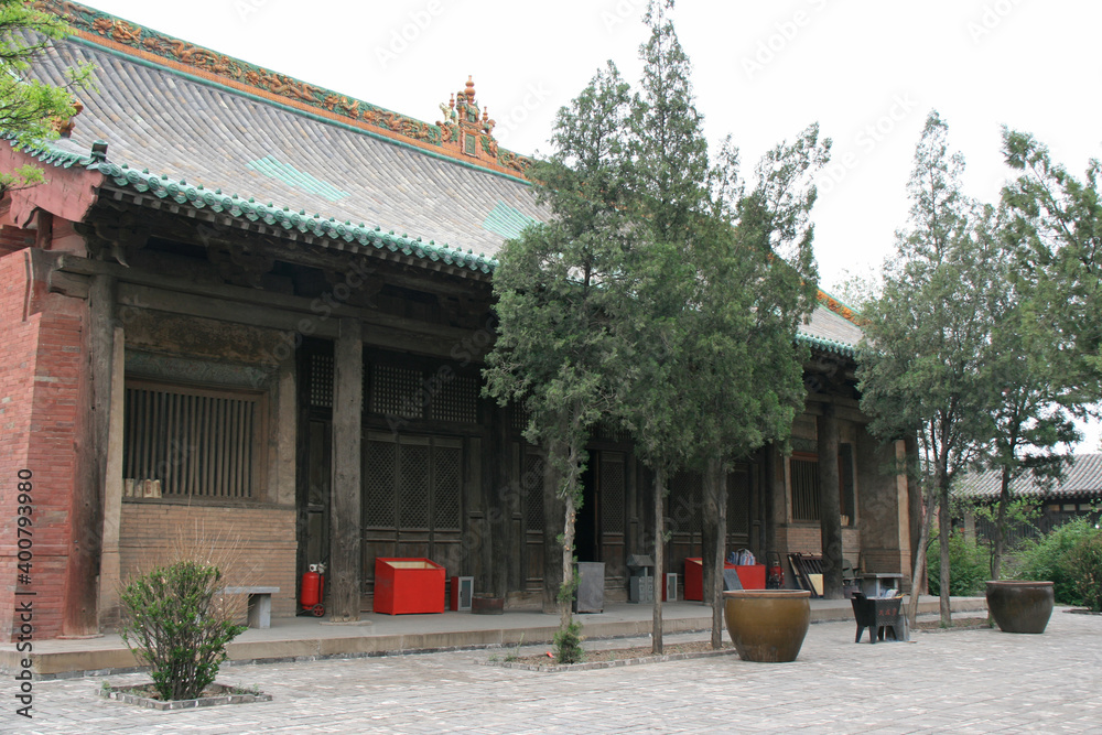 shuanglin monastery closed to pingyao in china shuanglin monastery closed to pingyao in china