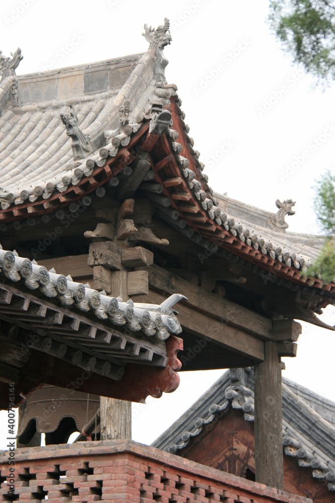 shuanglin monastery closed to pingyao in china shuanglin monastery closed to pingyao in china