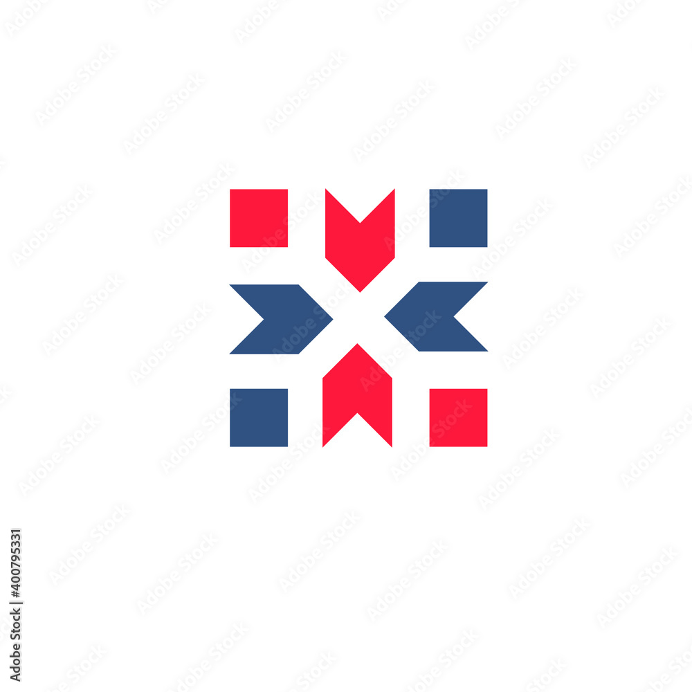 Obraz premium M logo design