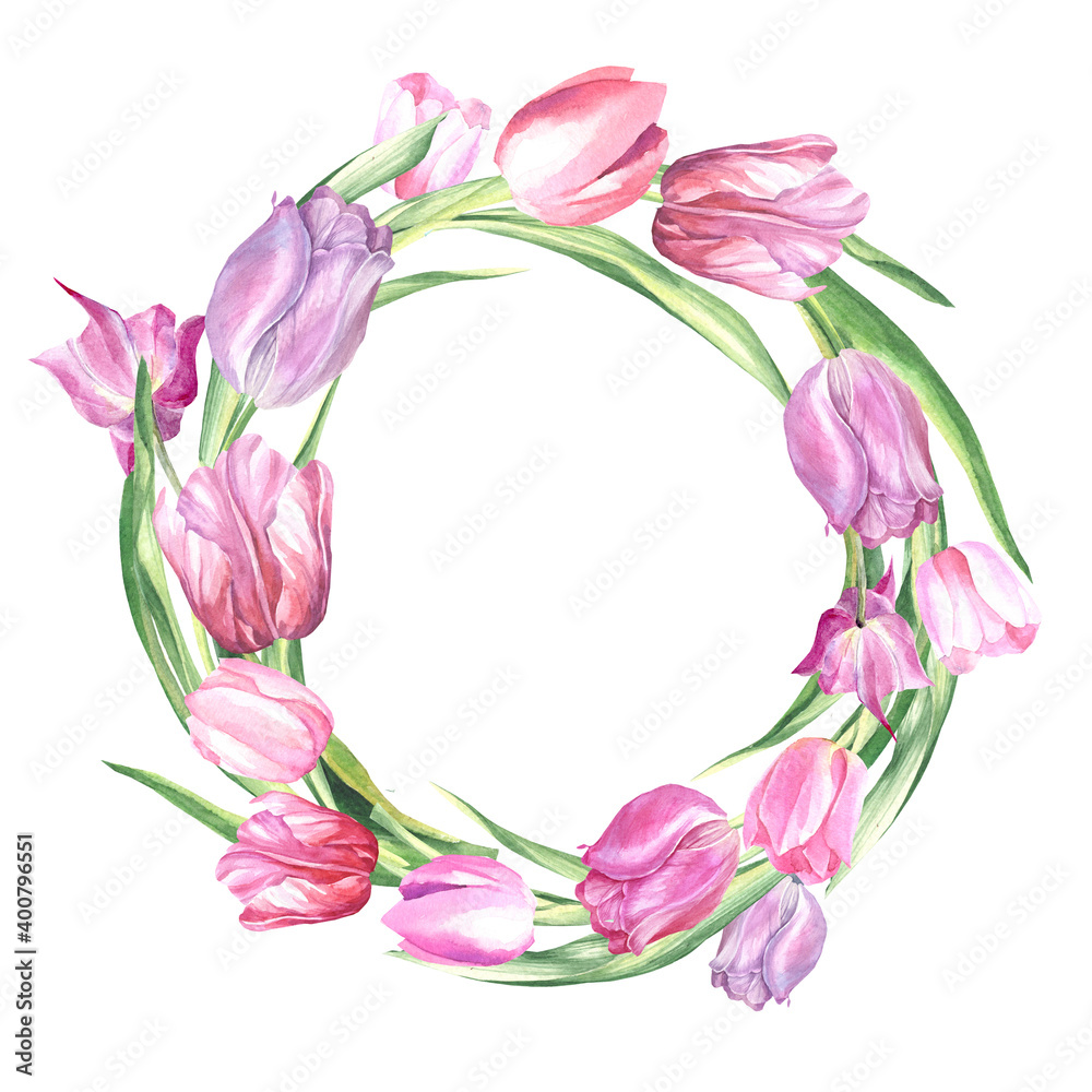 watercolor flowers frame watercolor flowers frame