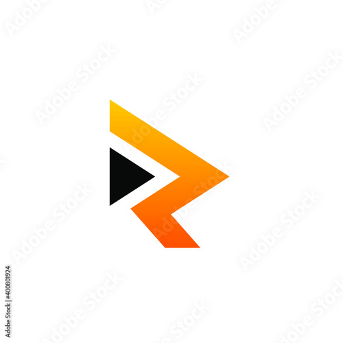 R logo design