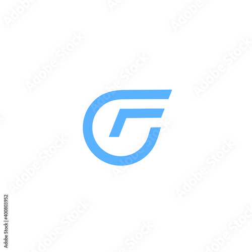 GF logo design