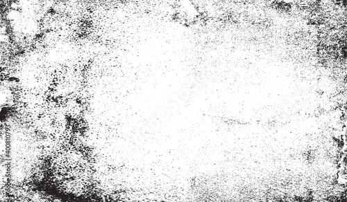 Scratched Frame. Grunge Urban Background Texture Vector. Dust Overlay. Distressed Grainy Grungy Framing Effect. Distressed Backdrop Vector Illustration. EPS 10.