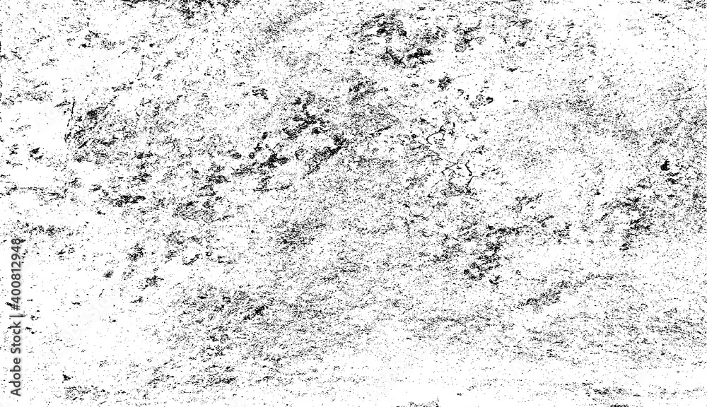 Fototapeta premium Rough black and white texture vector. Distressed overlay texture. Grunge background. Abstract textured effect. Vector Illustration. Black isolated on white background. EPS10