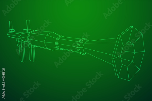 Anti-tank rocket propelled grenade launcher - RPG 7