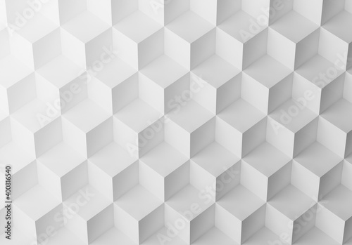 Abstract mosaic background with 3d cubes