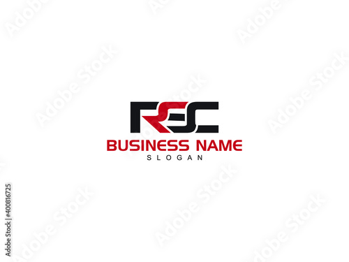 RSC Letter Logo, rsc logo vector photo