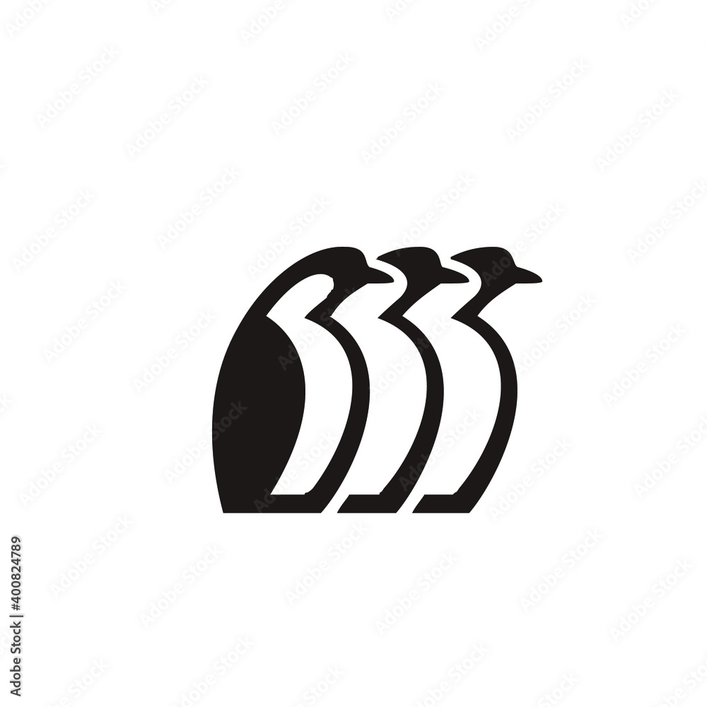 Penguin logo design