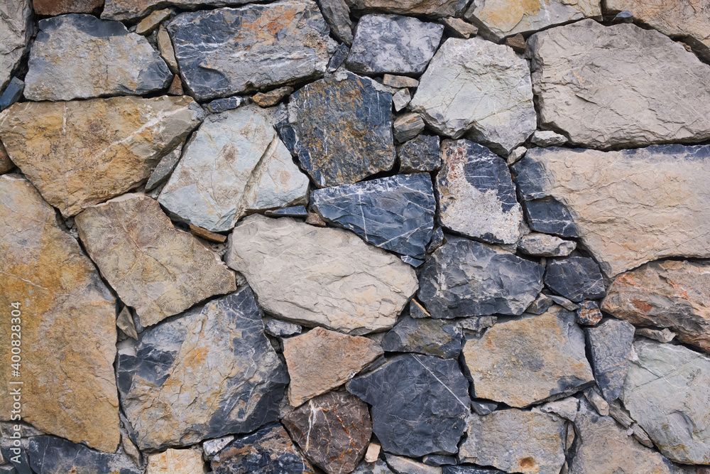 Obraz premium brick, stone wall texture, background, colourful