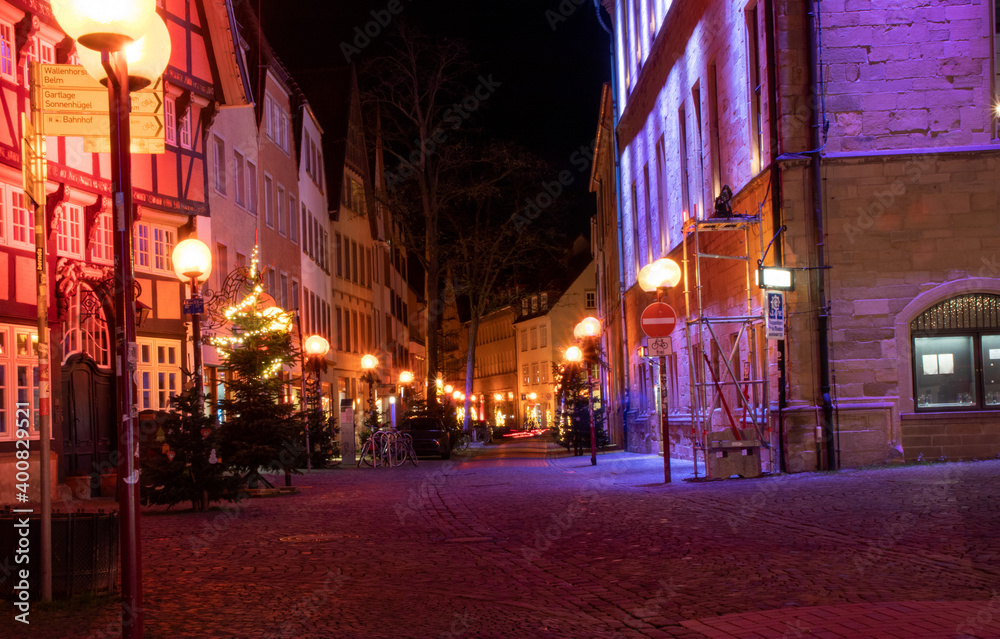Weihnachtsbeleuchtung in Osnabrück