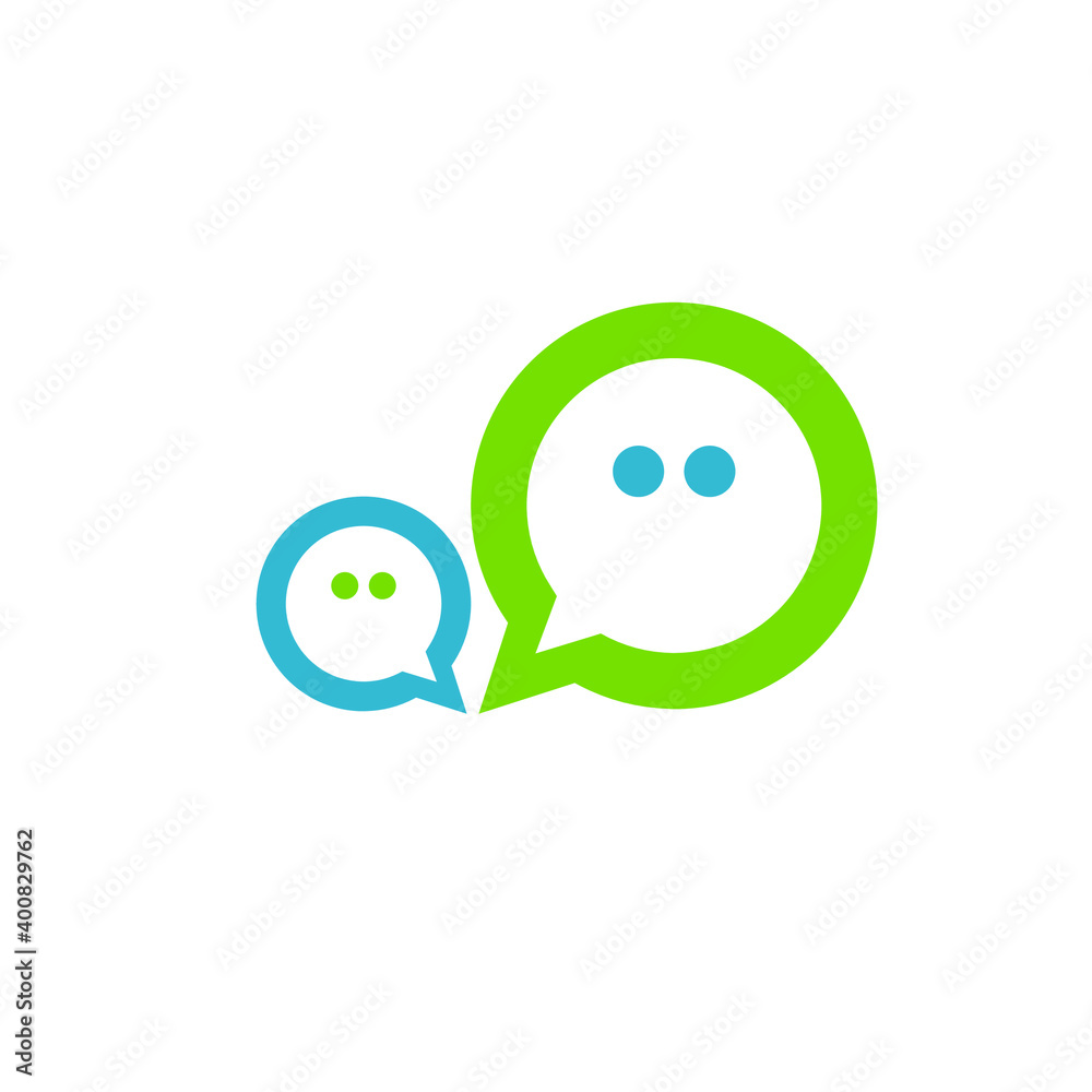 Fototapeta premium chat logo