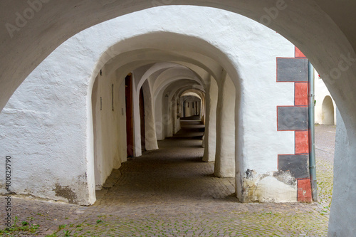 Glorenza  historic village in Venosta valley