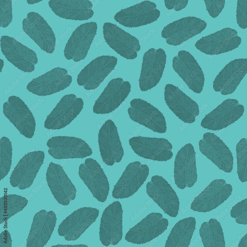 colored pattern of mint leaves.
colored pattern of mint leaves.