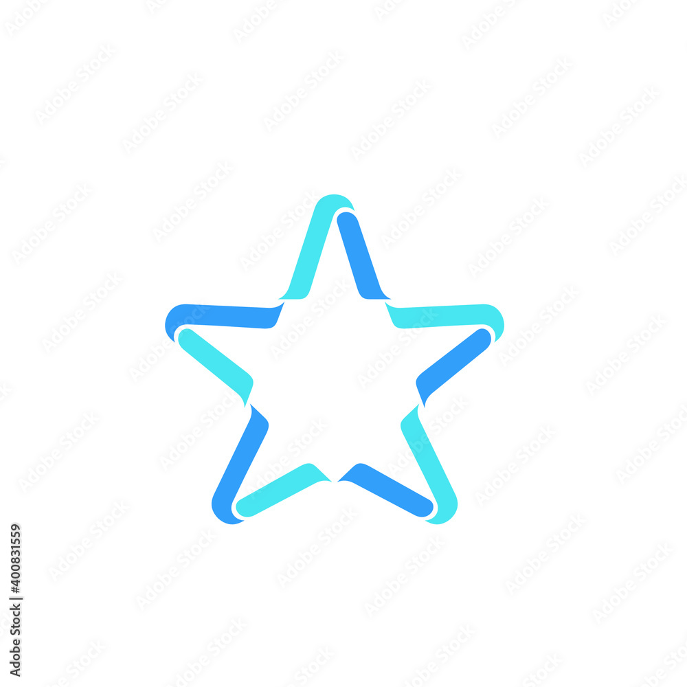 Obraz premium star logo