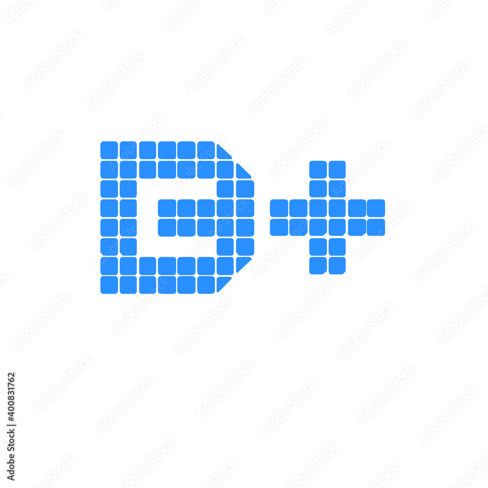 Fototapeta premium D plus logo design