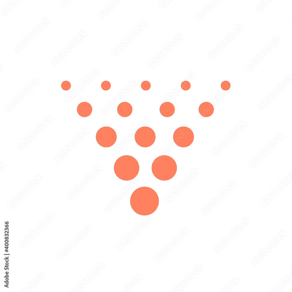 v dots logo design v dots logo design