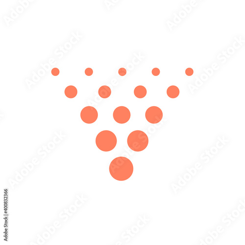 v dots logo design