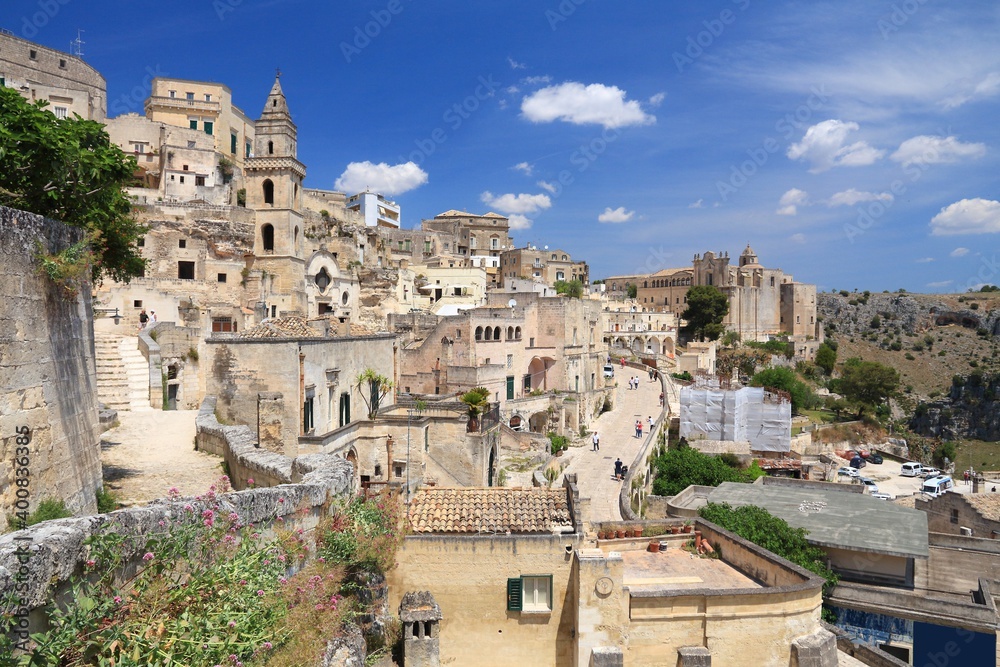 Matera Italy - Medieval town
