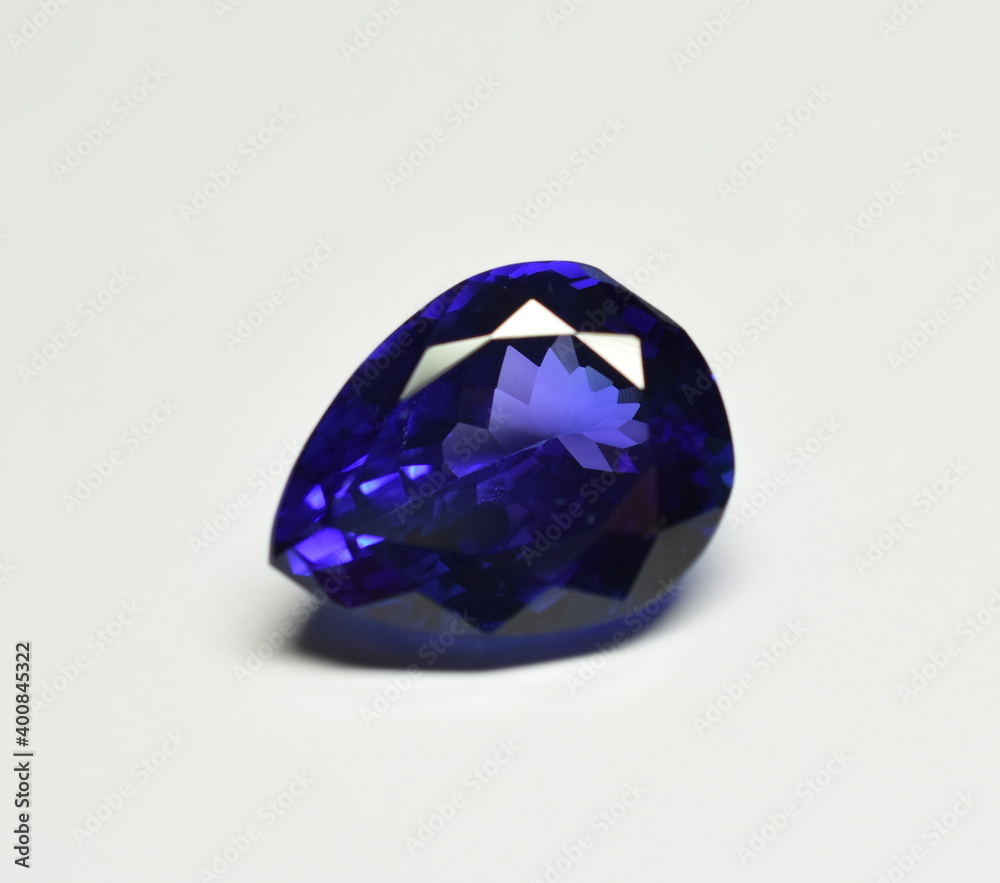 Tanzanite natural and facet cut gemstone Tanzanite natural and facet cut gemstone