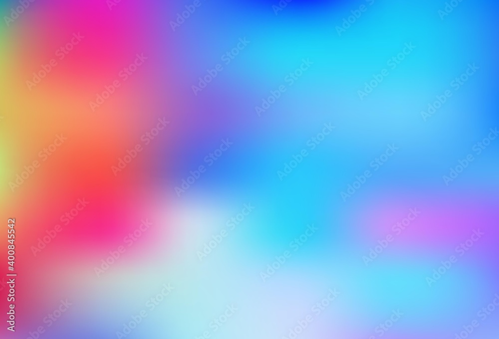 Light Multicolor vector modern elegant background.