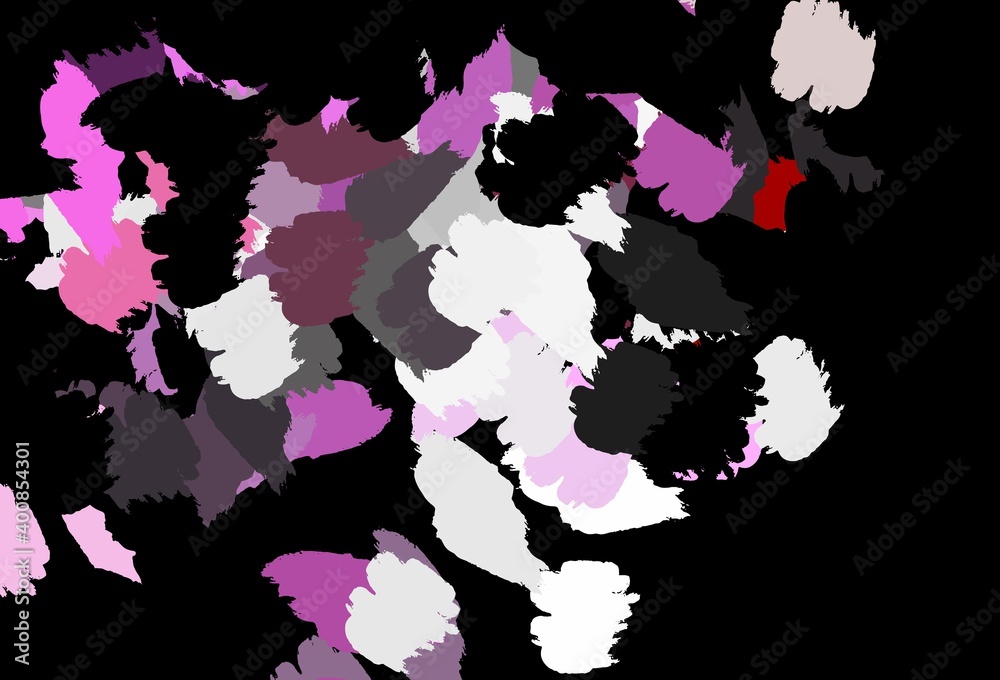 Dark Pink vector background with abstract shapes. Dark Pink vector background with abstract shapes.