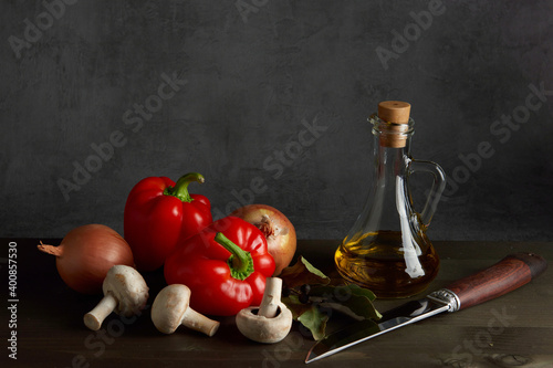 Rustic still life