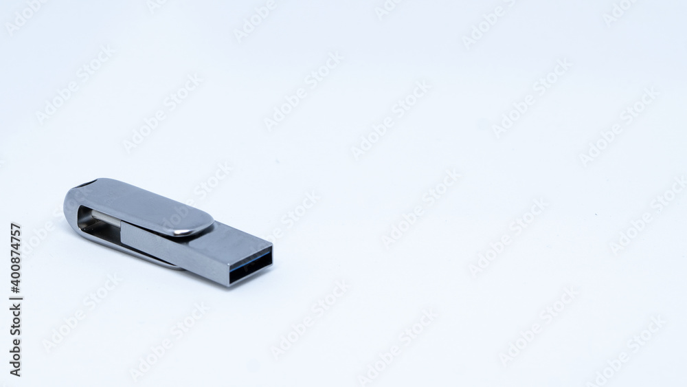 Usb flash drive isolated on white Usb flash drive isolated on white