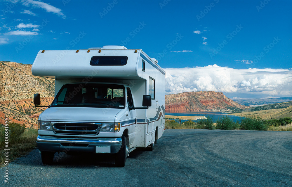 Motorhome travel in the US Midwest