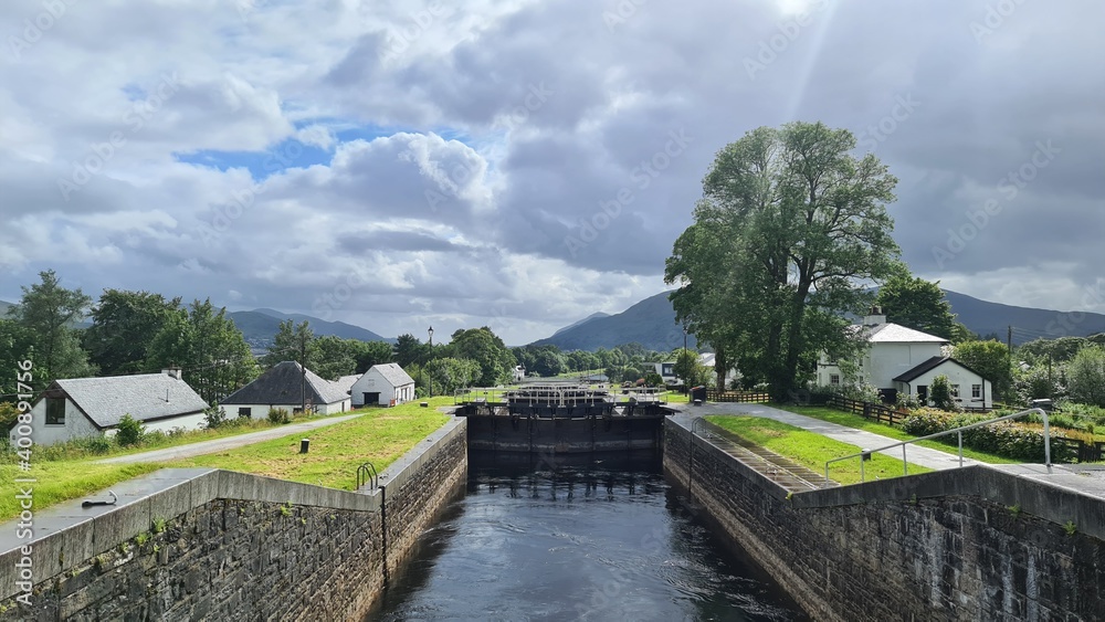 Canal in Scotland