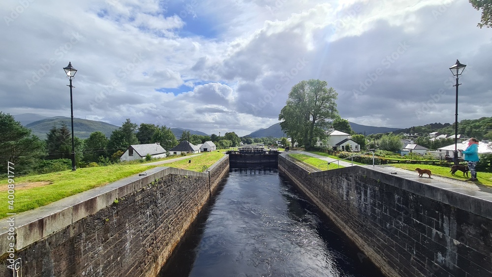 Canal in Scotland
