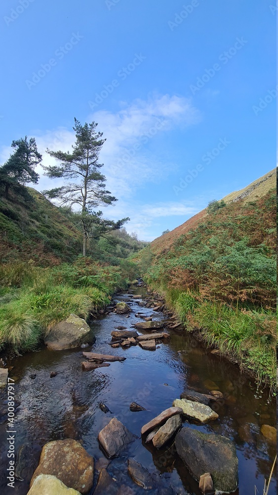 river in the mountains