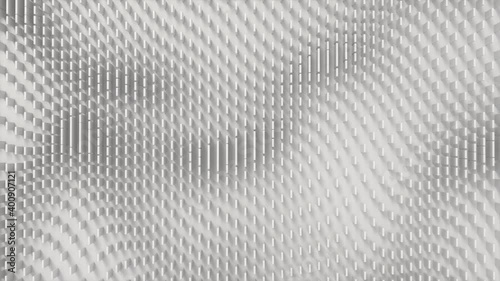Wall Of Kinetic Vertical Loops