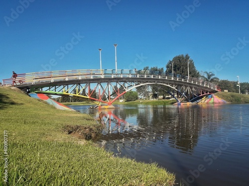 bridge over the river