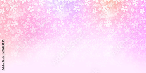 桜　和紙　春　背景