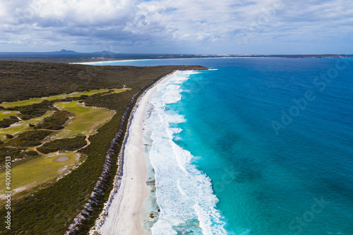 view of the coast in Bremer Bay.  © Sky Perth