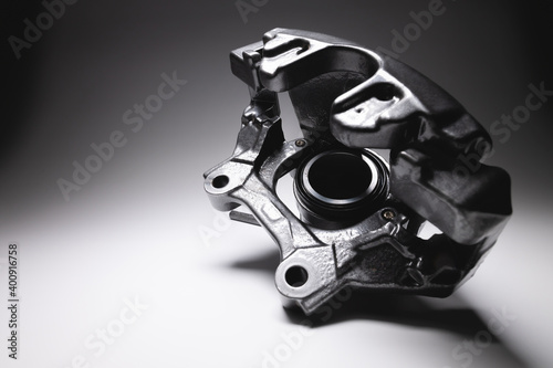 Картината върху платно Brake caliper in black