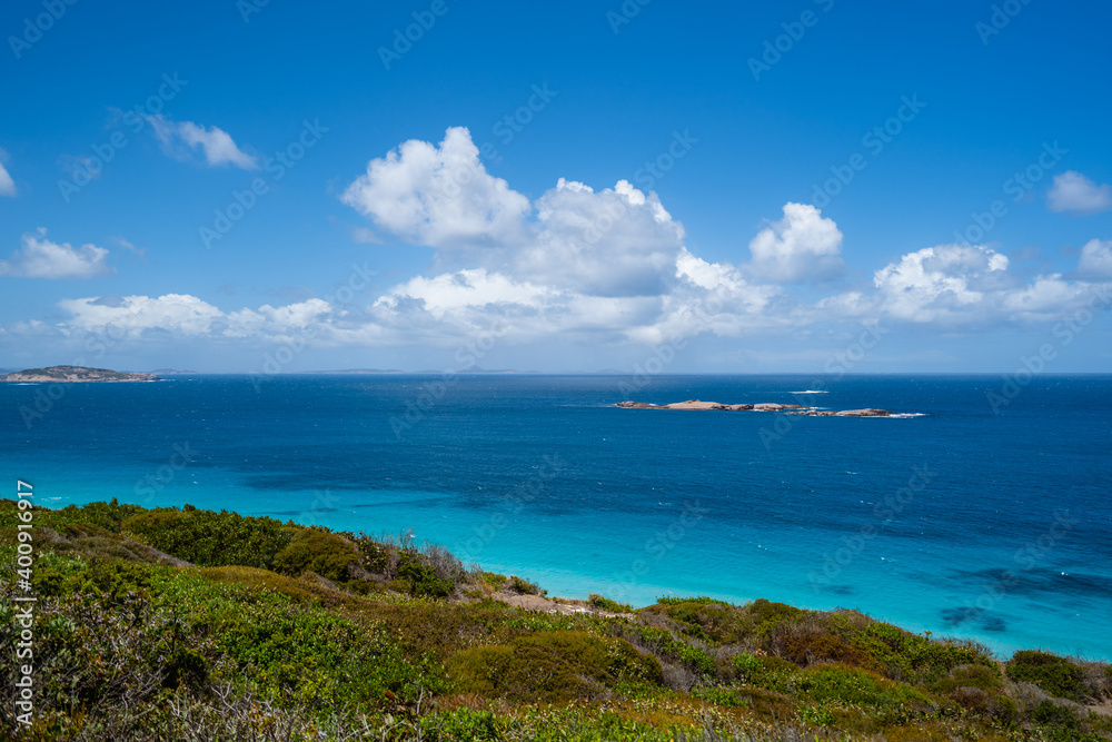 The beautiful Esperance coastline at mid day. The beautiful Esperance coastline at mid day.