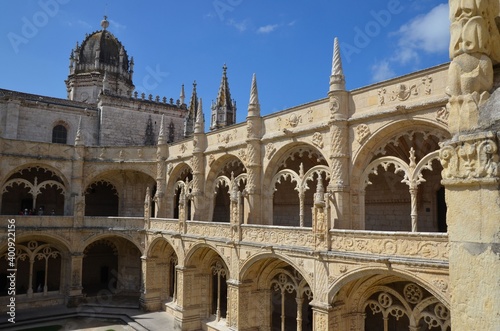 Hieronymites Monastery, Mosteiro dos Jeronimos, Unesco Heritage,  Belem district, Lisboa, Lisbonne. Portugal. © Didier San Martin