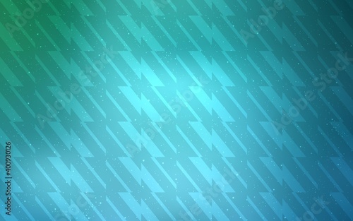 Light BLUE vector background with straight lines.