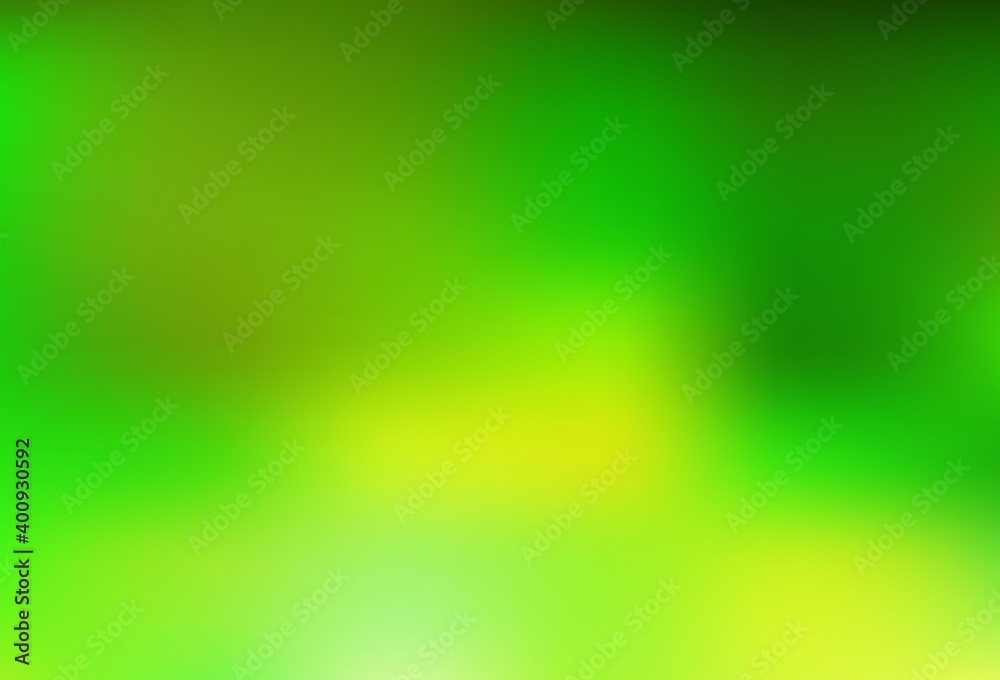 Light Green vector blurred bright template. Light Green vector blurred bright template.